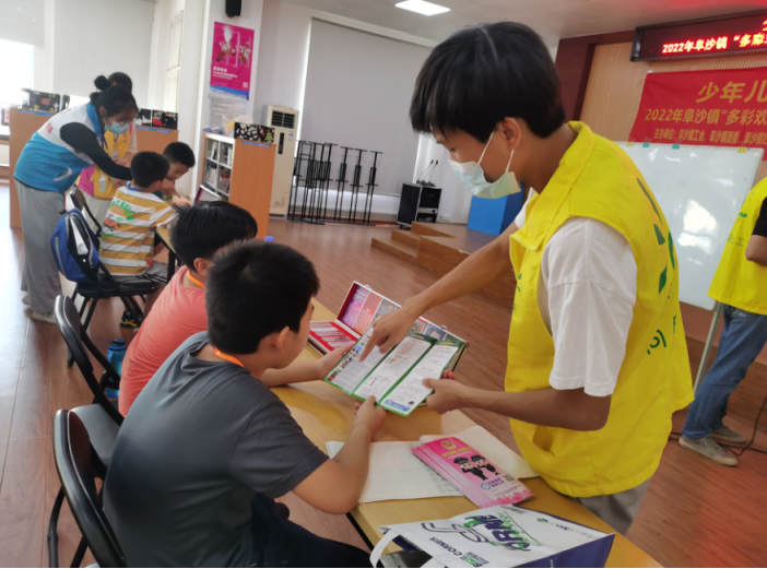 阜沙鎮(zhèn)禁毒信息〔2022〕第171期--【禁毒攻堅(jiān)年】阜沙鎮(zhèn)開(kāi)展暑期兒童公益禁毒宣講活動(dòng)(2022.