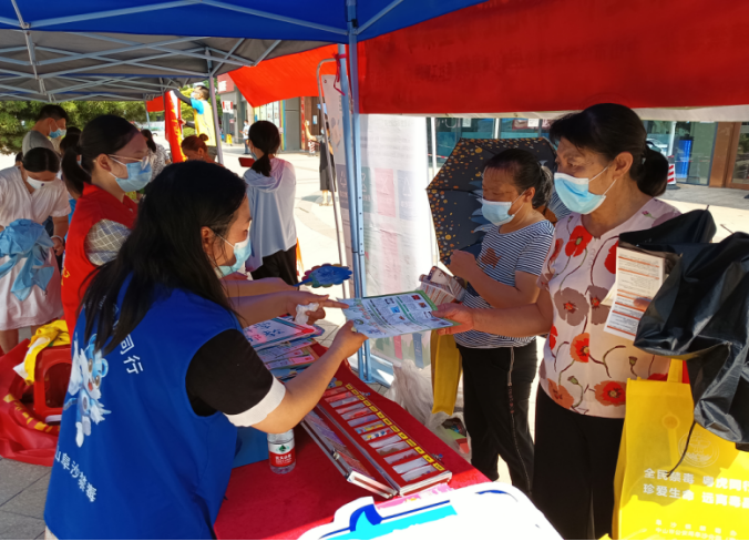 阜沙鎮(zhèn)禁毒信息〔2022〕第168期--阜沙鎮(zhèn)開展“不忘建黨崢嶸史，牢記使命宣禁毒”主題宣傳活動（2